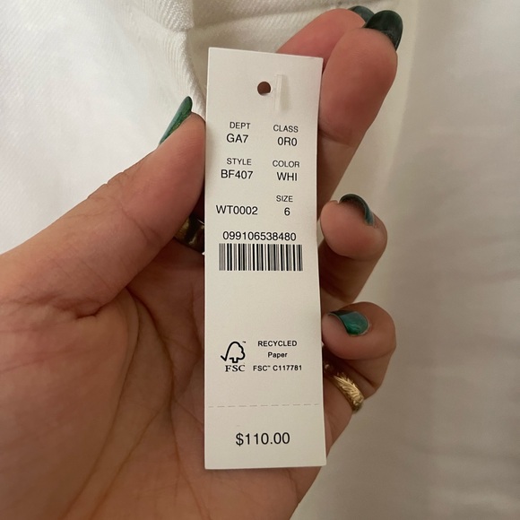 JCREW Matching White Kate linen pants and Parke blazer - Picture 9 of 16